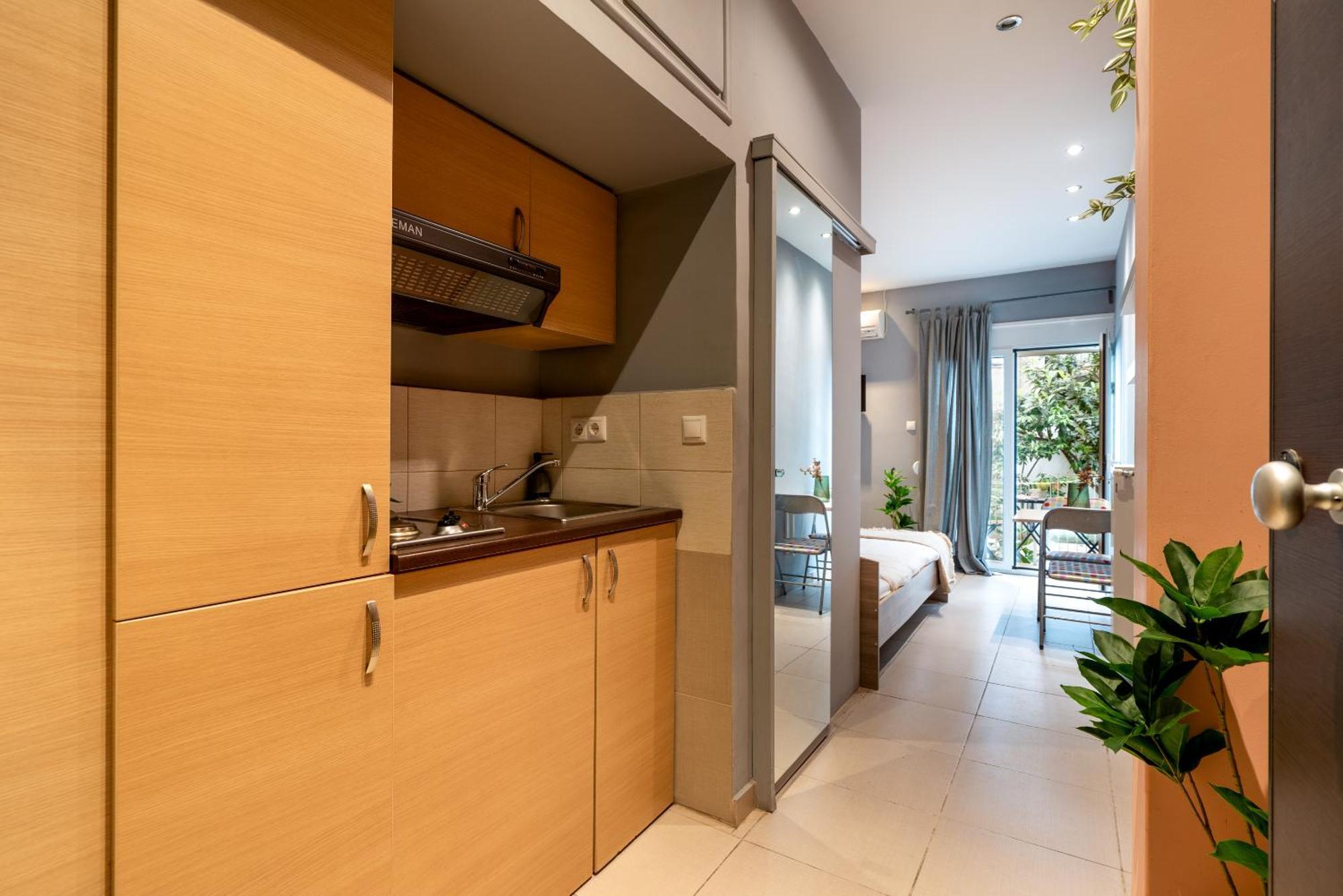 Ideally Located Apartment In Central Athens Luaran gambar