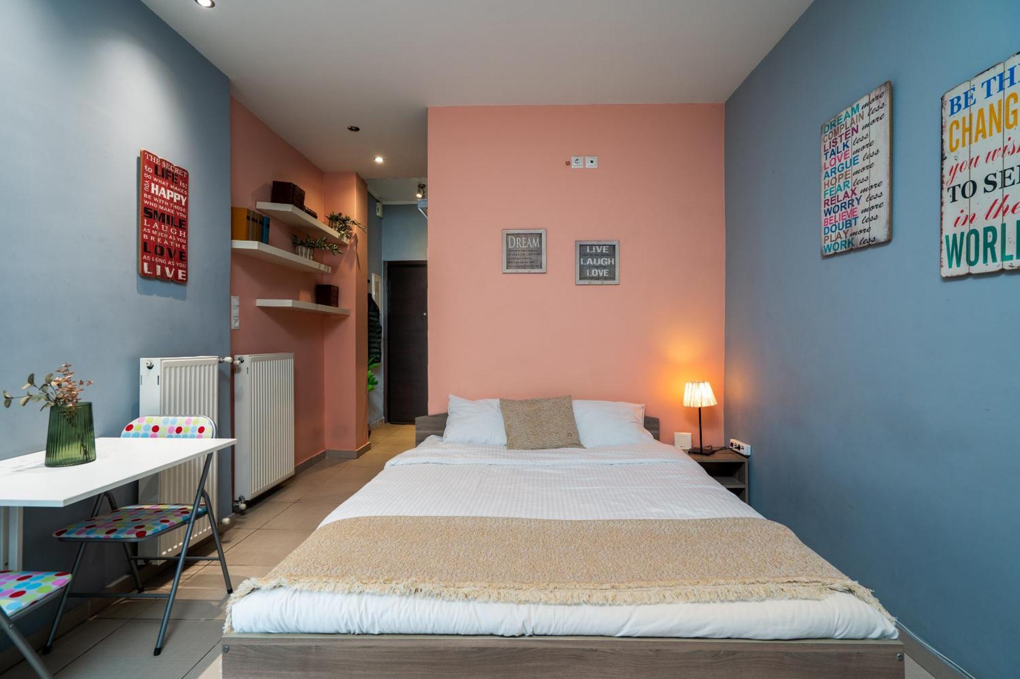 Ideally Located Apartment In Central Athens Luaran gambar